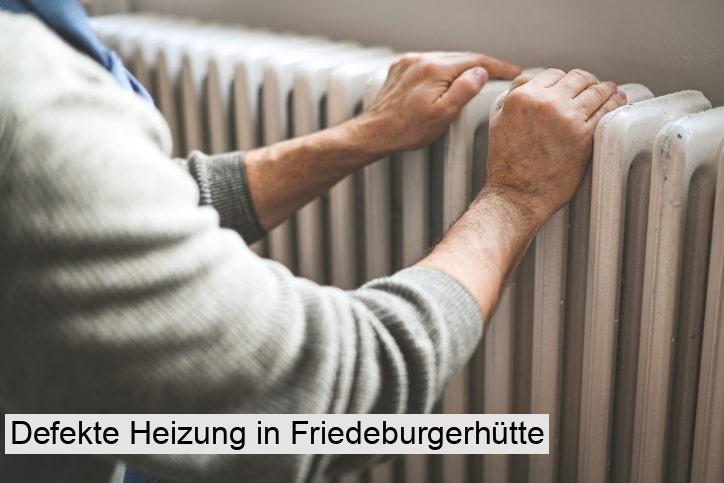 Defekte Heizung in Friedeburgerhütte